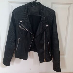 Blank NYC faux leather jacket